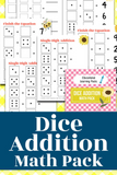 Dice Addition Pack {13 pages}