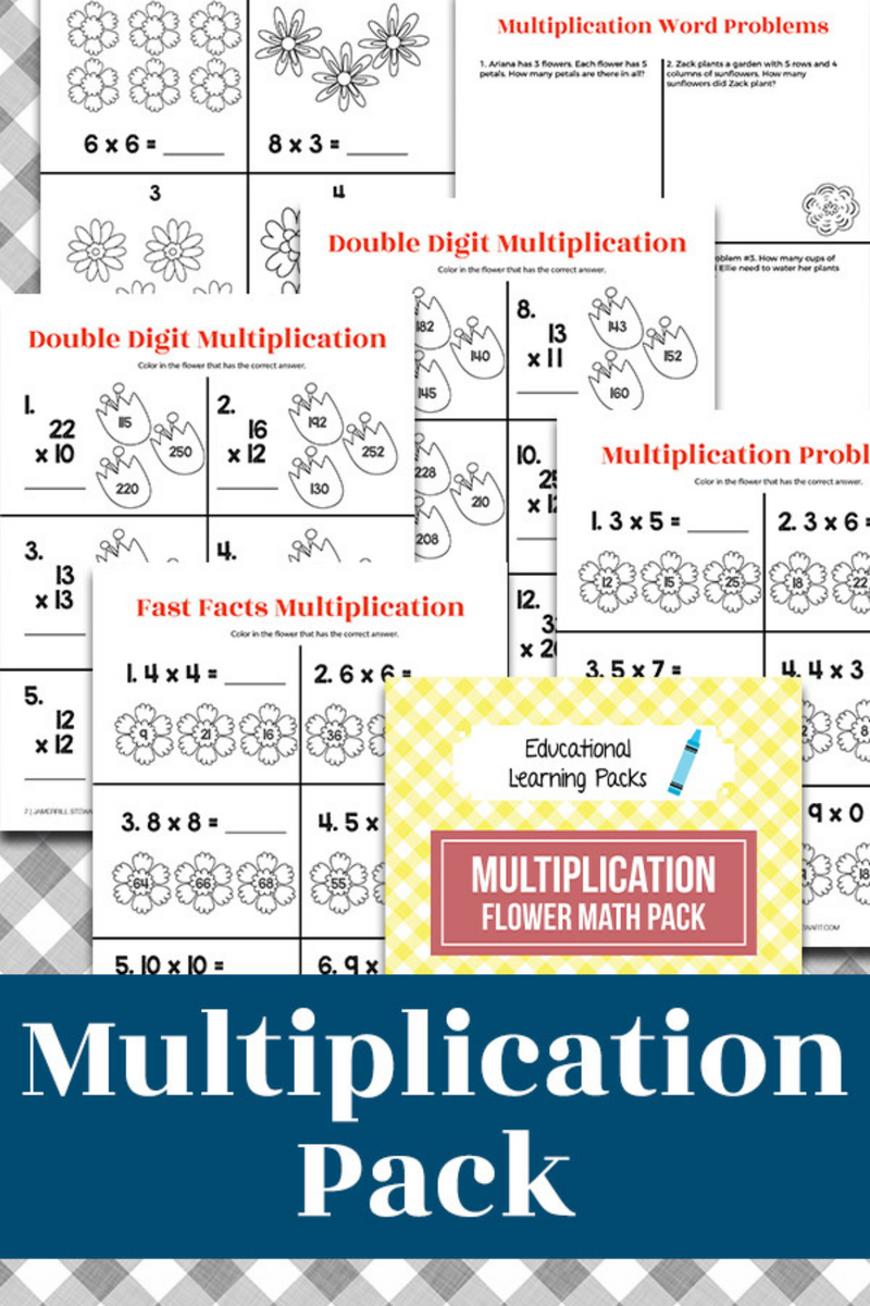 Super Mega Math Bundle: Eight Math Homeschool Activity Packs {89 pages ...