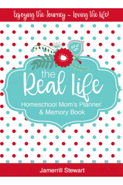 Real Life Homeschool Mom's Planner & Memory Book {116 pages}
