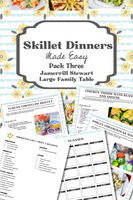 Easy Skillet Dinners {20 pages}