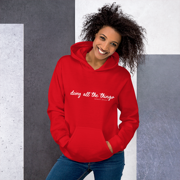 All red hoodie deals