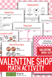 Valentine Shop Money Table Pack {11 pages}
